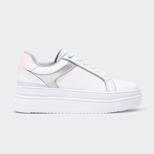 Atenas | White Pink Silver