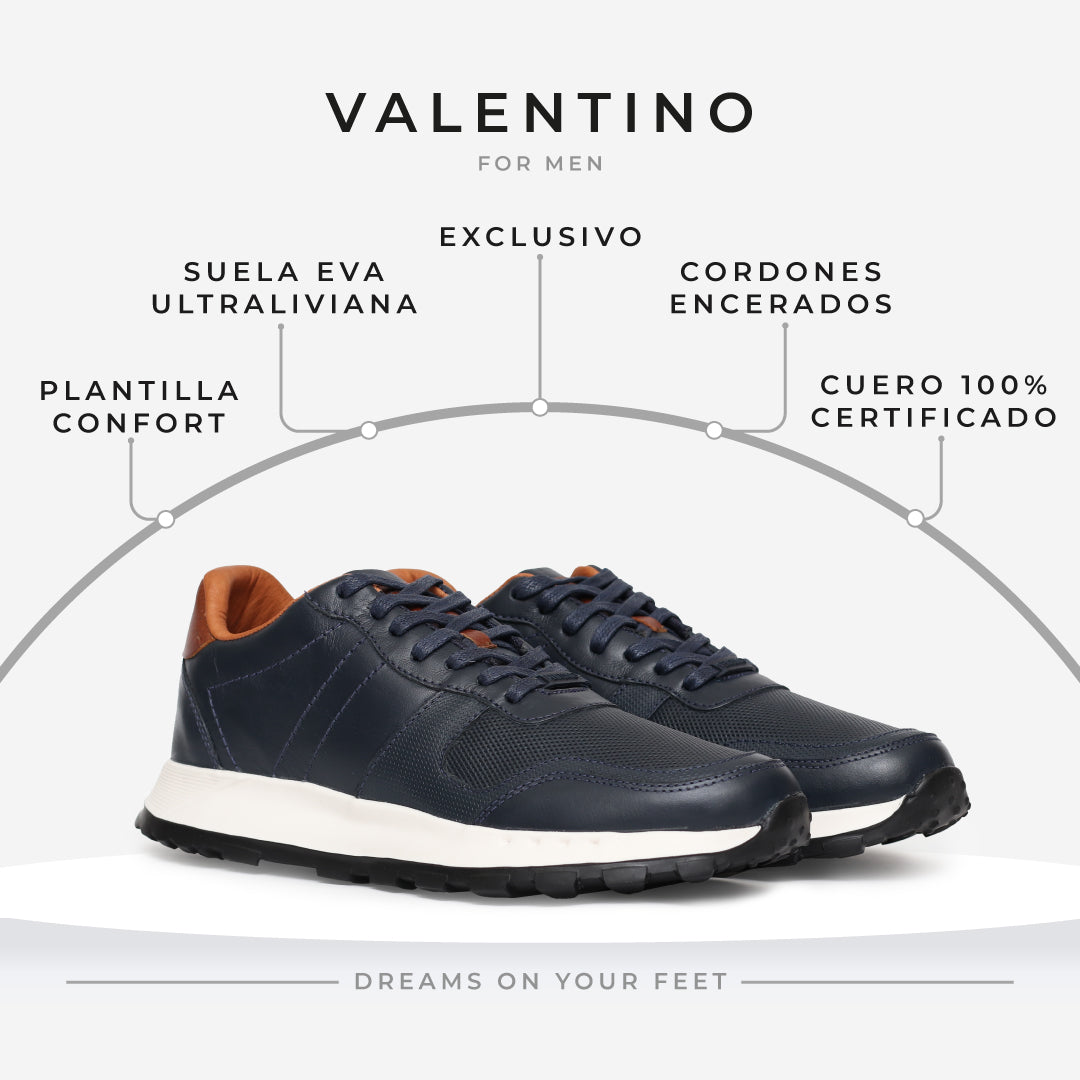 VALENTINO | Azul Oscuro