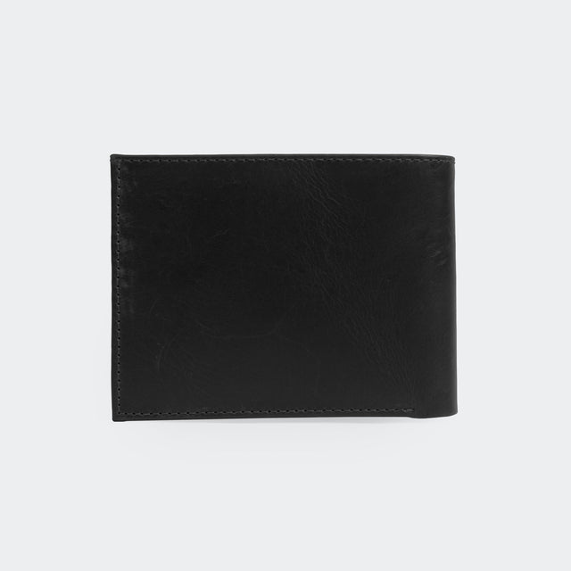 Billetera Cuero Palermo | Negro