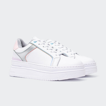 Atenas | White Pink Silver
