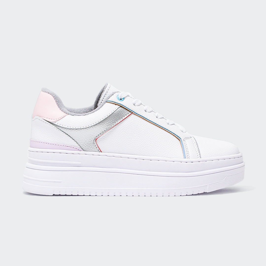 Atenas | White Pink Silver