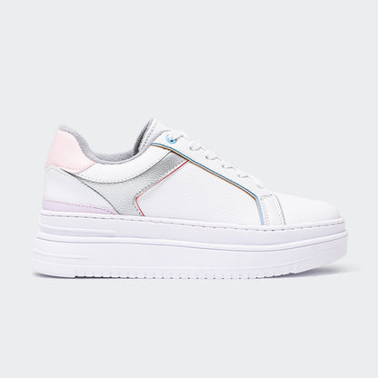 Atenas | White Pink Silver