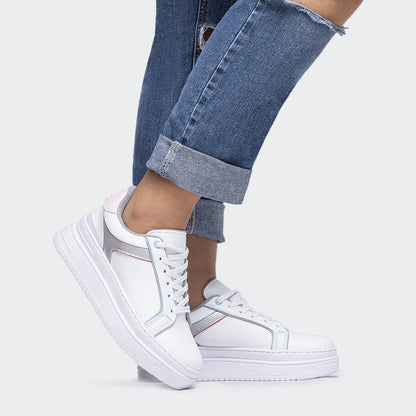 Atenas | White Pink Silver
