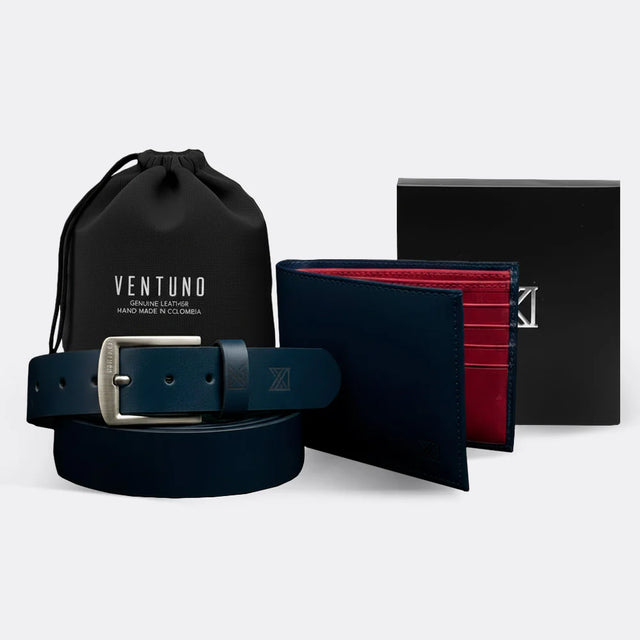 SET Cuero | Correa + Billetera
