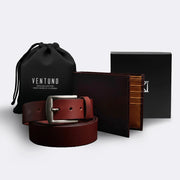 SET Cuero | Correa + Billetera